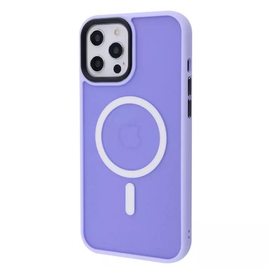Чехол-накладка для телефона WAVE Matte Colorful Case with Magnetic Ring - iPhone 12 Pro Max light purple (383260008)