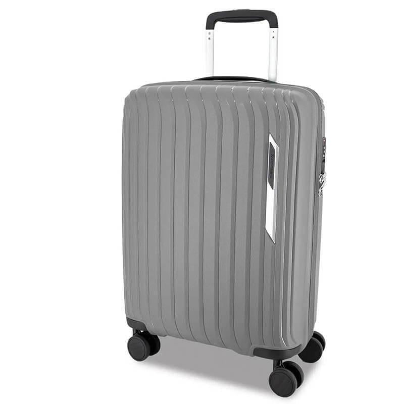 Валіза на 4-х колесах Swissbrand Narberth L 105л Grey (DAS302551)