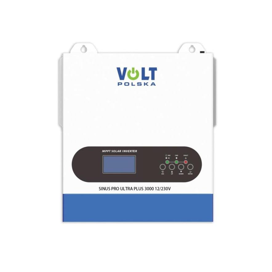 Гибридный солнечный инвертор Volt Polska SINUS PRO ULTRA PLUS 3000 1500W/12V (37339213)