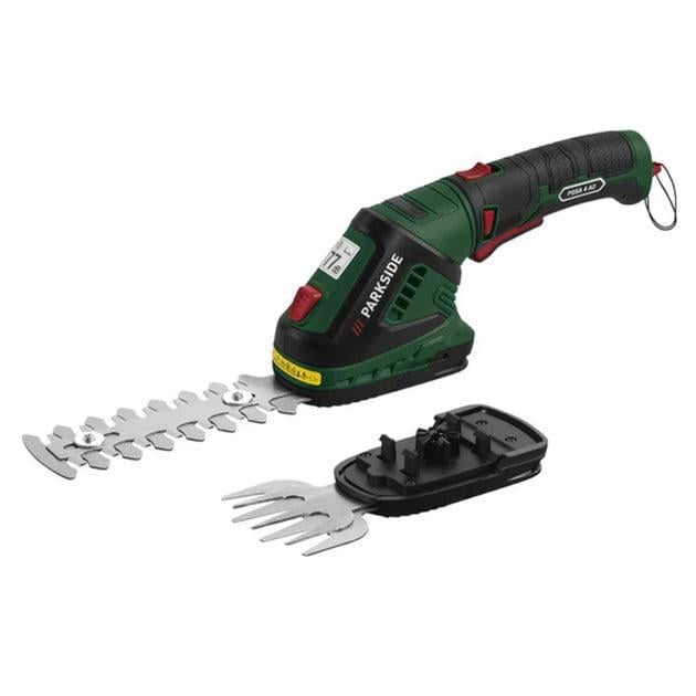 Кущоріз акумуляторний ручний PARKSIDE 100981 тример з індикатором заряду Кущоріз акумуляторний ручний PARKSIDE 100981 тример з індикатором заряду