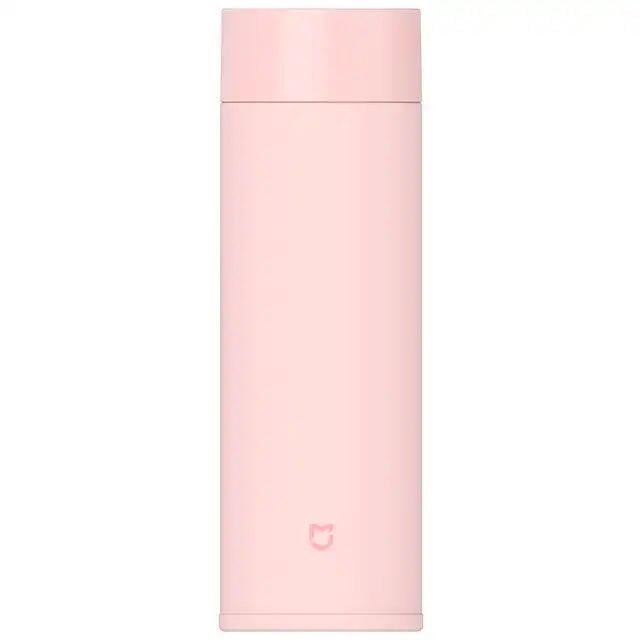 Термокружка из нержавеющей стали 350 мл с крышкой Розовый (XIA-350-33 )