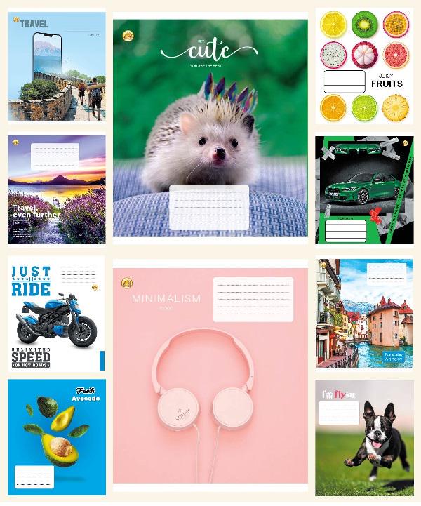 Зошити учнівські у лінійку Тетрада ТЕ22308 24ЛВ2 Мікс 24 арк. 20 шт. в уп. (MTT-164594) Зошити учнівські у лінійку Тетрада ТЕ22308 24ЛВ2 Мікс 24 арк. 20 шт. в уп. (MTT-164594)