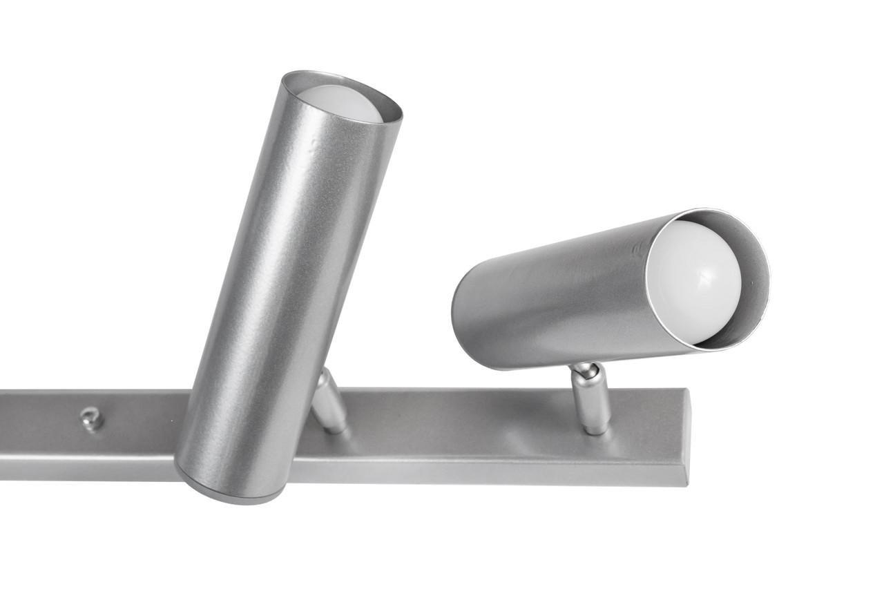 Светильник потолочный MSK Electric Telescope с поворотными плафонами под лампы Е27 Алюминий (NL 1750-4 AL) - фото 4 Светильник потолочный MSK Electric Telescope с поворотными плафонами под лампы Е27 Алюминий (NL 1750-4 AL) - фото 4