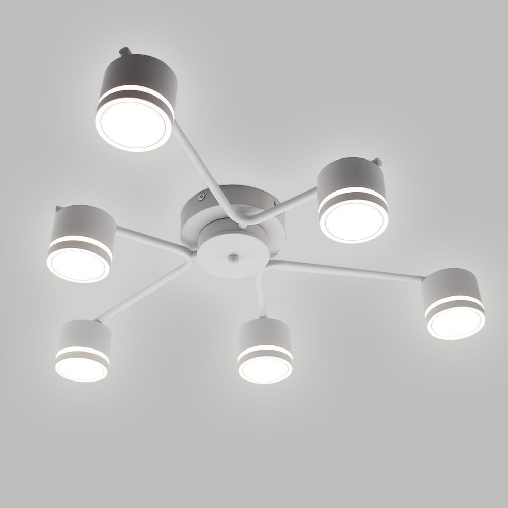 Люстра з 6 лампами в комплекті ESLLSE GELA GX53 R 750x130 мм Білий (10520-10542) - фото 1 Люстра з 6 лампами в комплекті ESLLSE GELA GX53 R 750x130 мм Білий (10520-10542) - фото 1