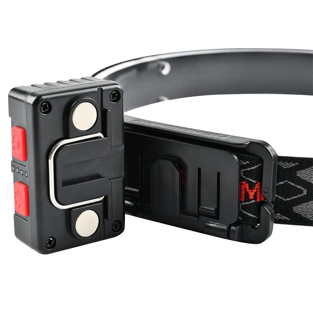 Ліхтар налобний акумуляторний Quantum QM-FL4020 Master LED COB сенсорний (QM-FL4020) - фото 3