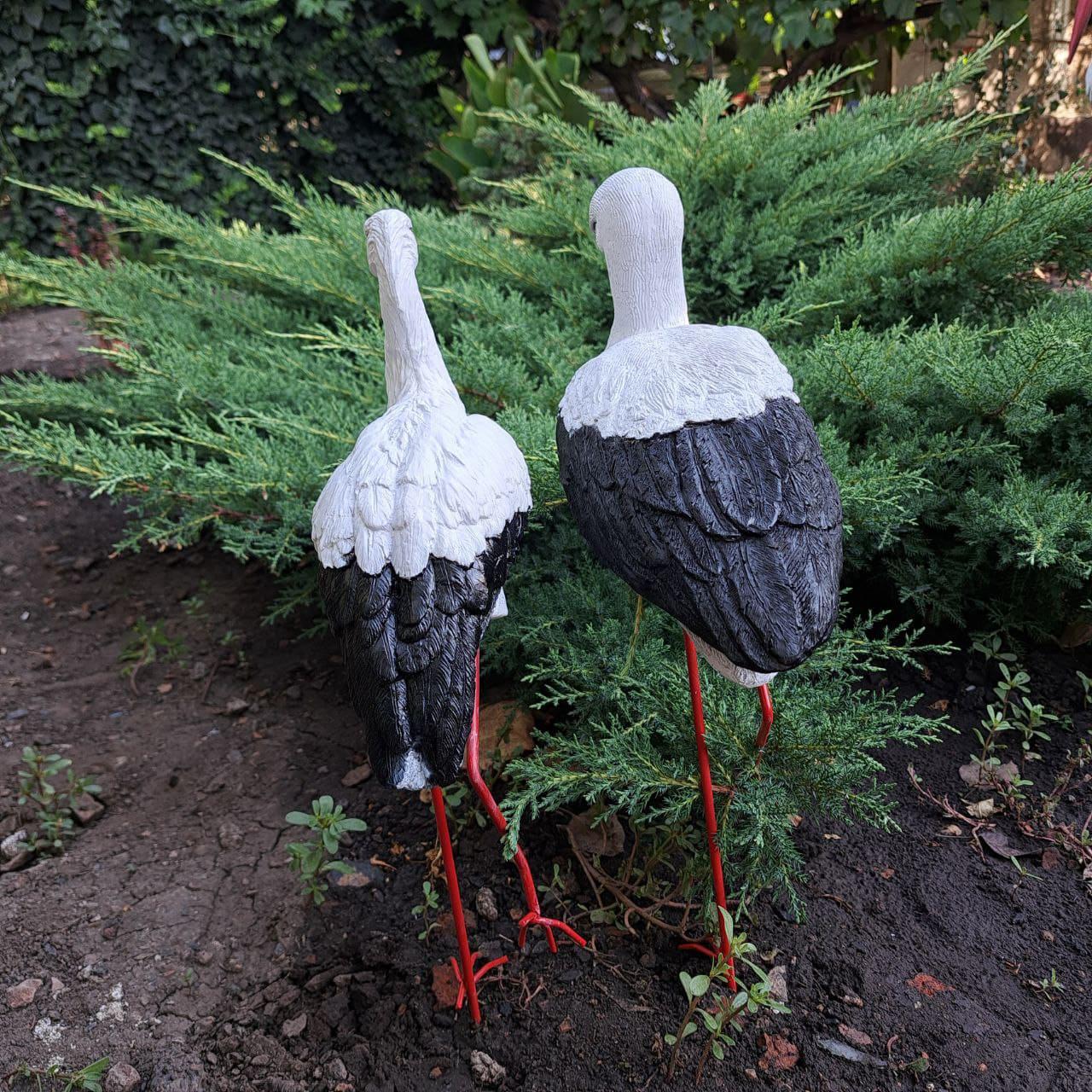 Набір садових фігур Сім'я садових лелек №35 (3904) - фото 3 Набір садових фігур Сім'я садових лелек №35 (3904) - фото 3