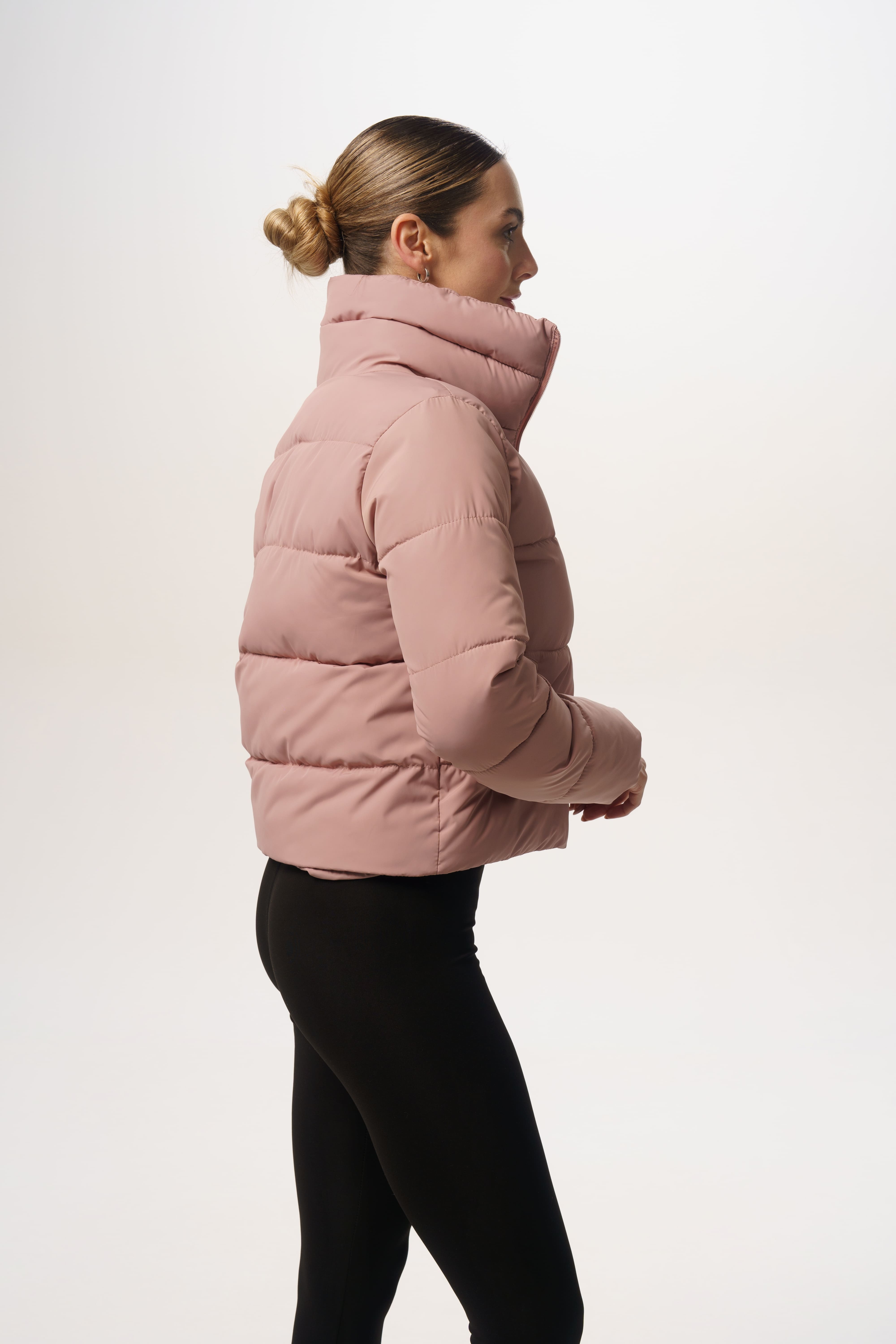 Пуховик женский Intruder Bubble M/L Розовый (1814185014/M-L) - фото 4 Пуховик женский Intruder Bubble M/L Розовый (1814185014/M-L) - фото 4