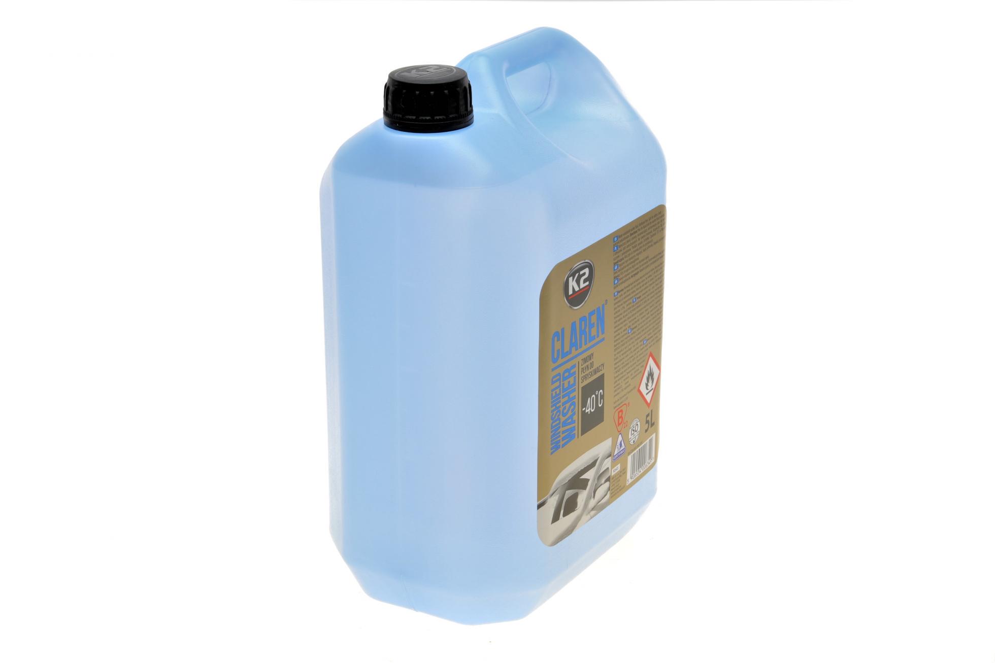 Омыватель зимний для лобового стекла концентрат K2 Claren Windshield Washer Concentrate -40 C 5L (K645) - фото 2