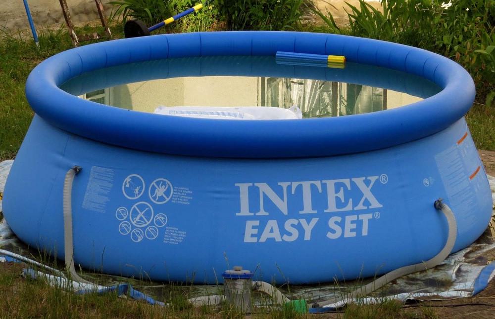 Басейн сімейний Intex круглий з фільтруючим насосом 244х61 см (28443376) - фото 3