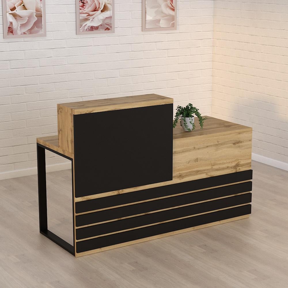 Стійка Ресепшн-5 1600 мм Дуб аппалачі (29666322) - фото 2 Стійка Ресепшн-5 1600 мм Дуб аппалачі (29666322) - фото 2