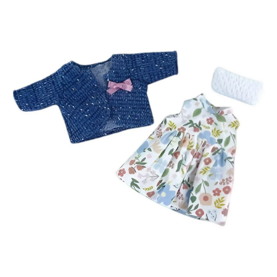 Игровой набор одежды для пупса BLC 235 L комплект для куклы размером 30-35 см в пакете