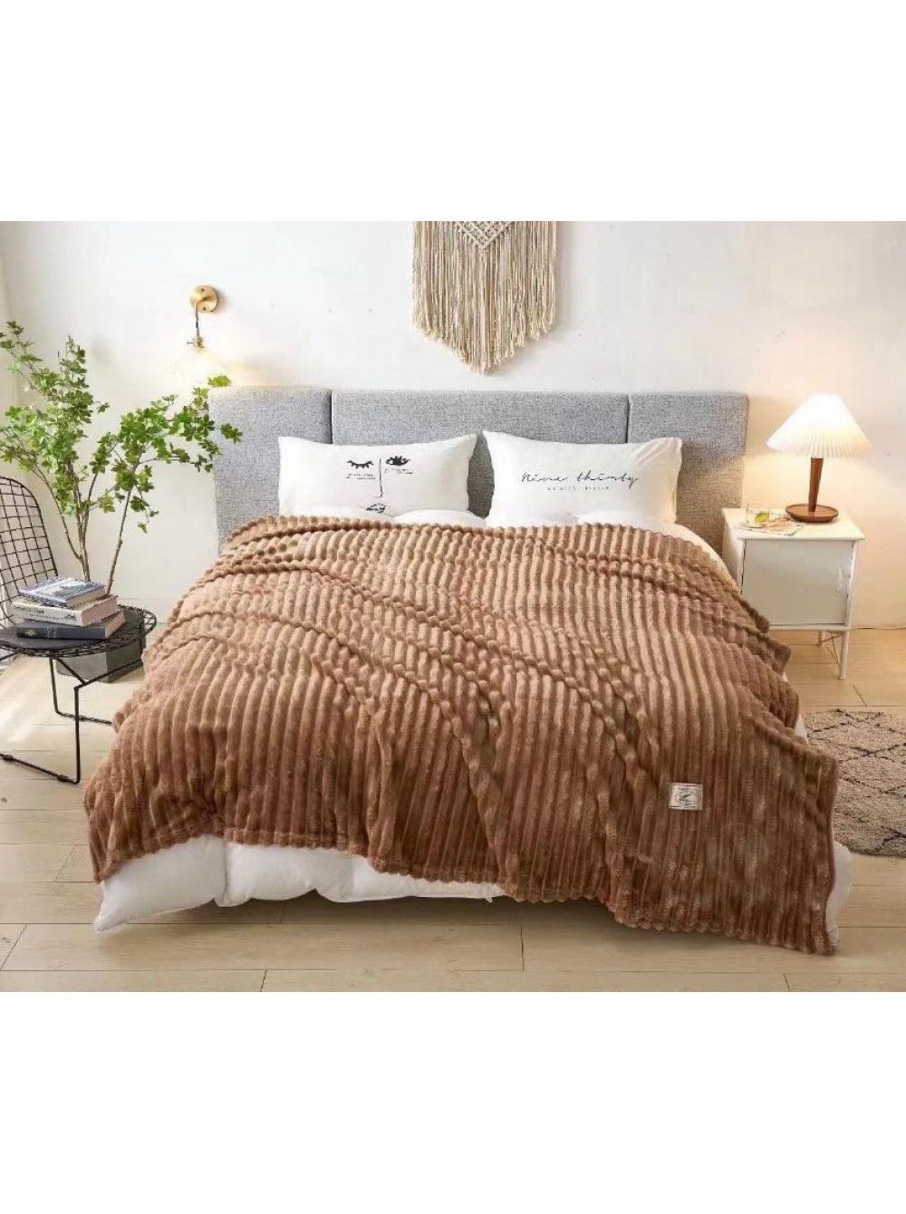 Плед Полоска Vital-Textile полуторный 160х220 см (PP1.5-12)