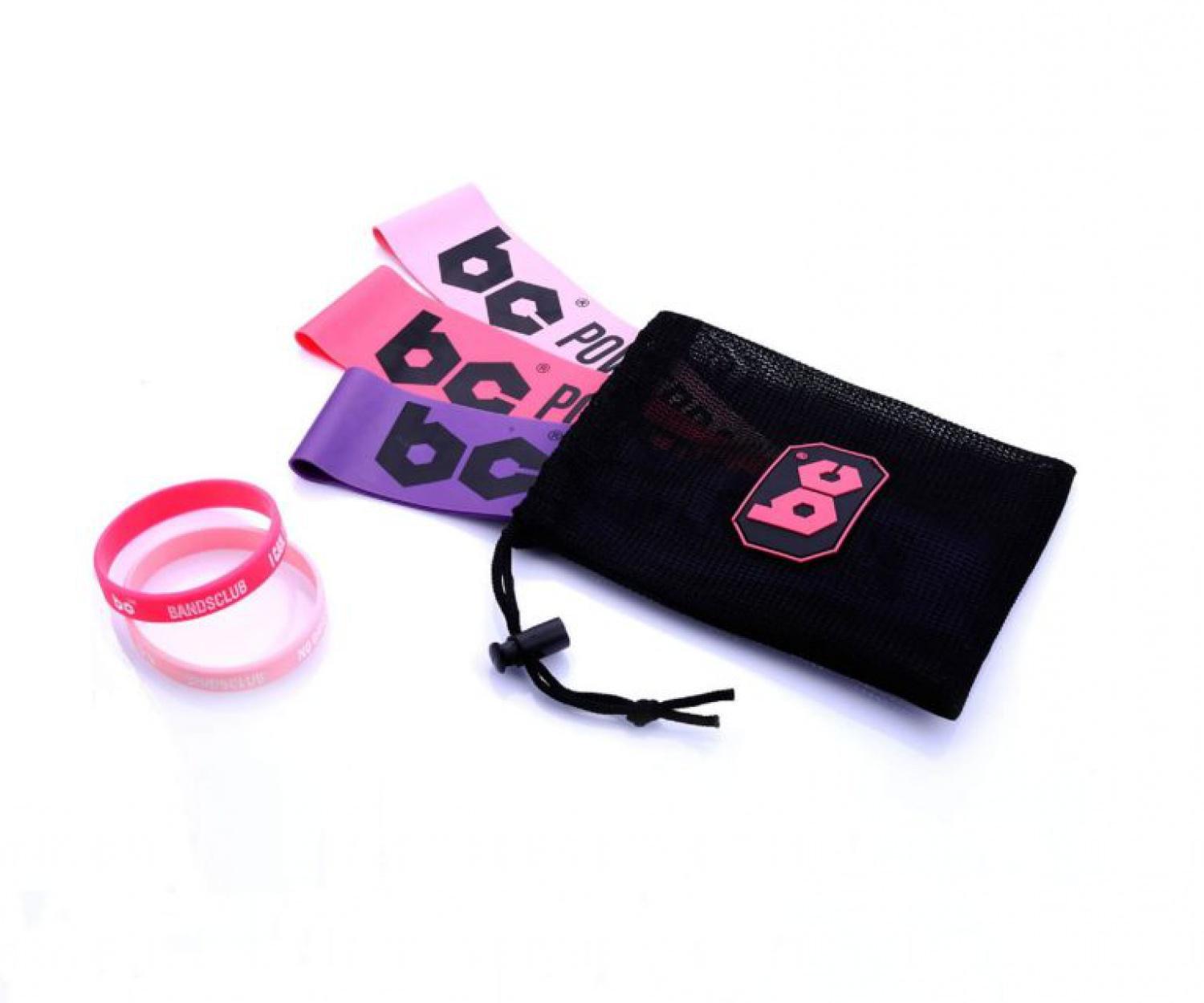 Набір резинок для фітнесу Bandsclub Power Lady 3 шт з програмой тренувань - фото 2 Набір резинок для фітнесу Bandsclub Power Lady 3 шт з програмой тренувань - фото 2