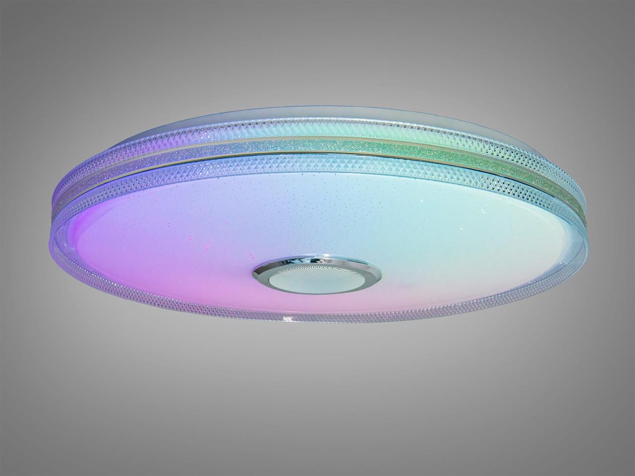 Потолочный светильник смарт LED DB-8306-500RGB+MP3 80 Вт RGB/MP3 14 м2 Белый (3027524539)