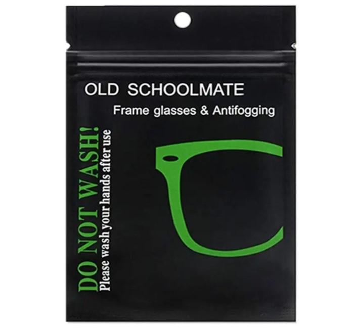 Салфетка от запотевания Old Schoolmate Anti-Fog многоразовая микрофибровая 147х147 мм (69961757984435)