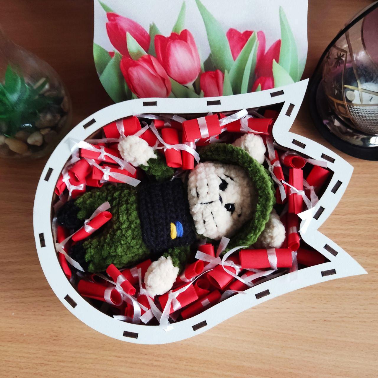 Подарочный бокс с мягкой игрушкой и 101 причиной Почему я тебя люблю для девушки (ar159)