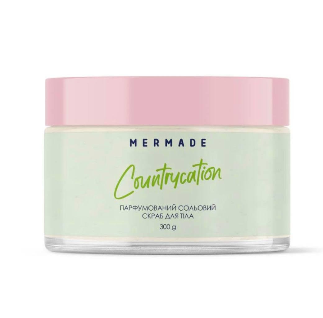Скраб для тела парфюмированный солевой Mermade Countrycation 300 г (м00374)