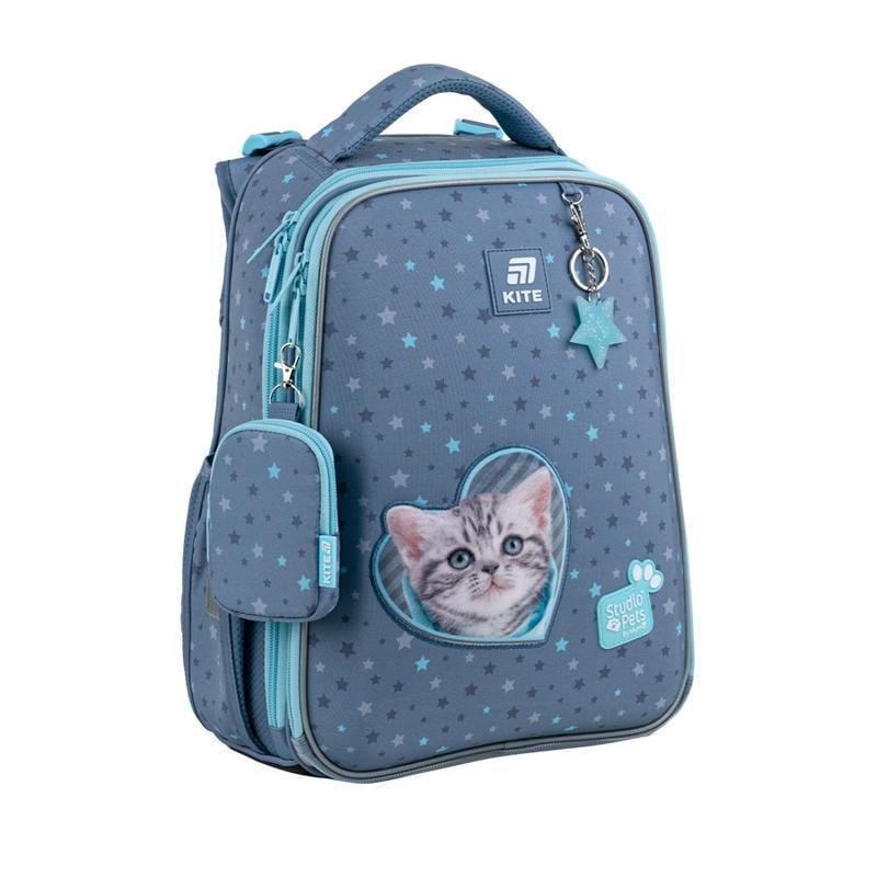 Рюкзак школьный каркасный KITE Education Studio Pets 38x29x15 см 15 л (SP25-531M)
