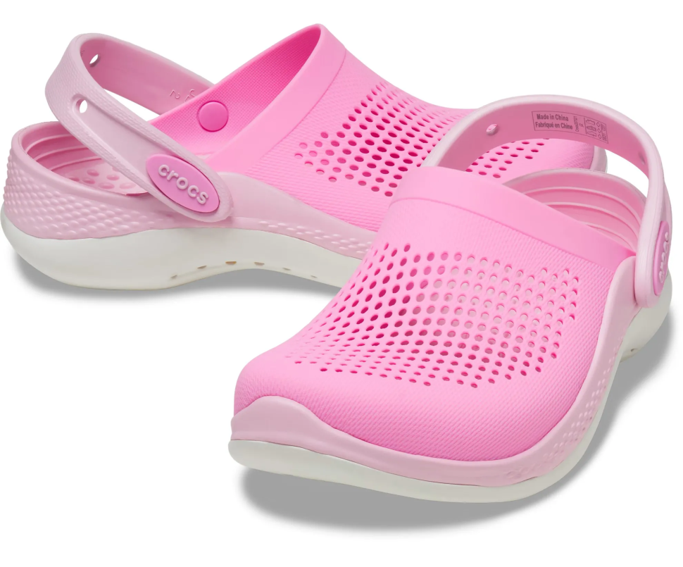 Сабо дитячі Crocs Kids LiteRide 360 Clog р. 36-37 Taffy Pink/Ballerina Pink (9217)