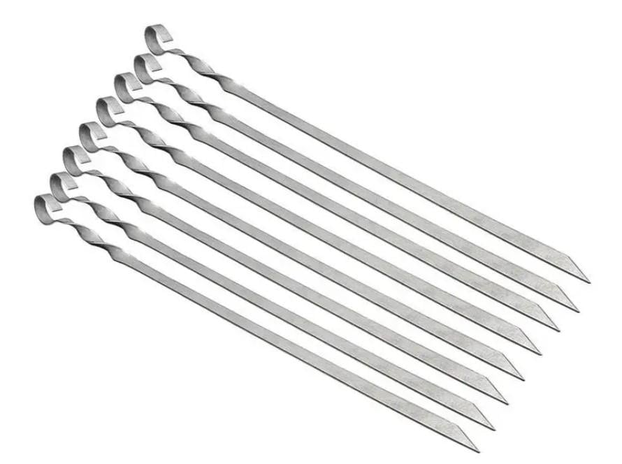 Шампур з нержавіючої сталі 60 см 3 мм (AWN-00327) Шампур з нержавіючої сталі 60 см 3 мм (AWN-00327)