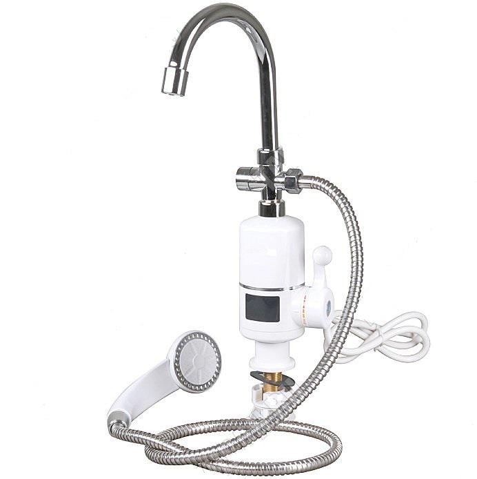 Кран с подогревом воды Wezer SDR-В05ST 3 кВт (102406)