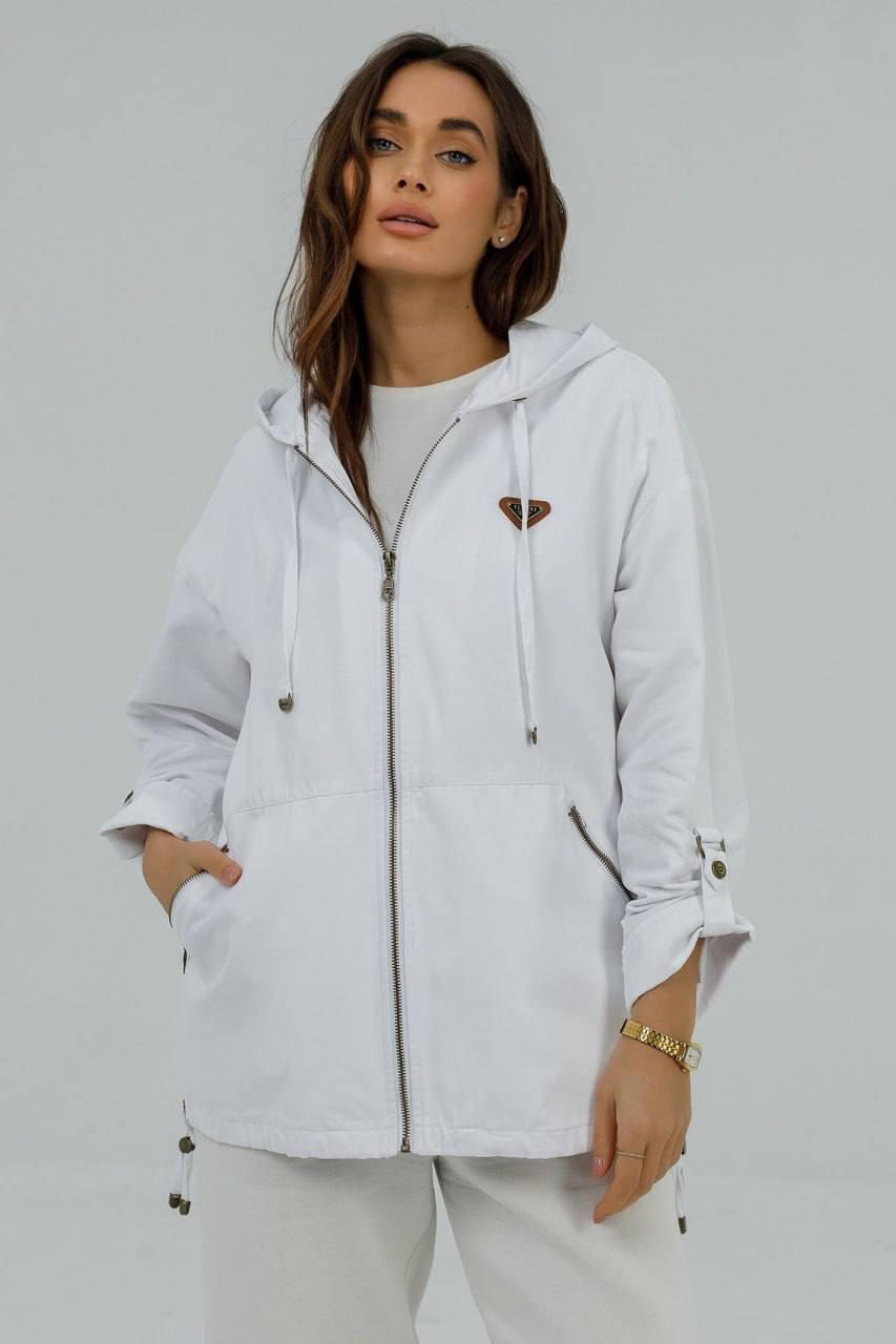 Вітровка-кенгурушка 4XL Білий (508/4XL)