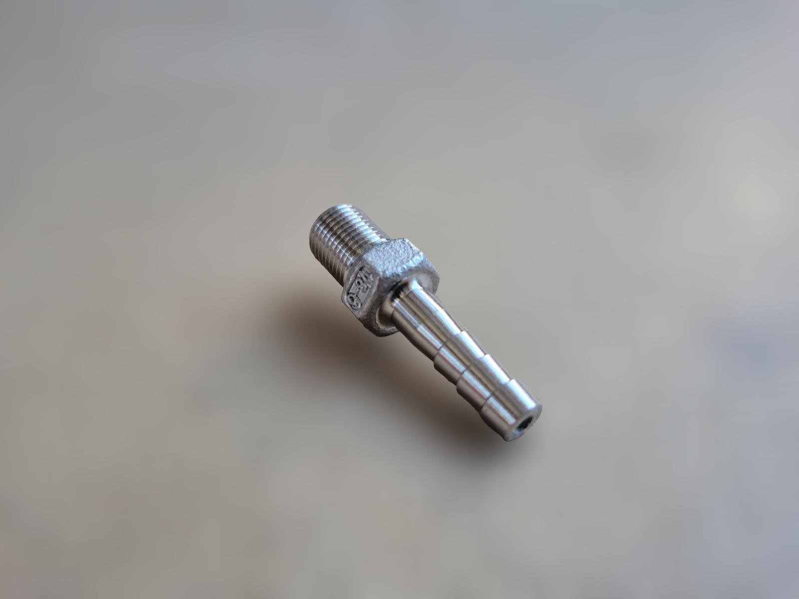 Штуцер шланговий різьбовий DN6 AISI304 BSPP Class-150 ялинка н/ж сталь ЗР 6 мм 1/8" (29203154) - фото 5 Штуцер шланговий різьбовий DN6 AISI304 BSPP Class-150 ялинка н/ж сталь ЗР 6 мм 1/8" (29203154) - фото 5