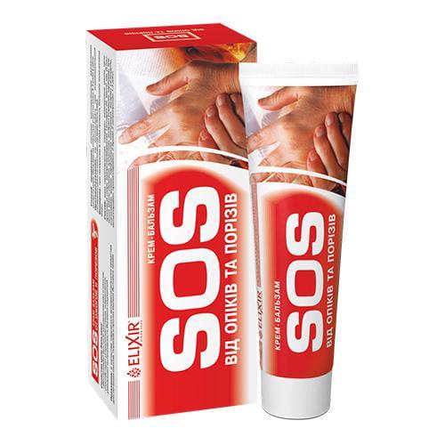 Крем-бальзам SOS Elixir від опіків та порізів 75 мл (1004681505) Крем-бальзам SOS Elixir від опіків та порізів 75 мл (1004681505)