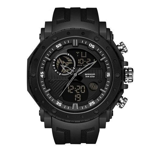 Наручные часы противоударные Sanda 6012 All Black