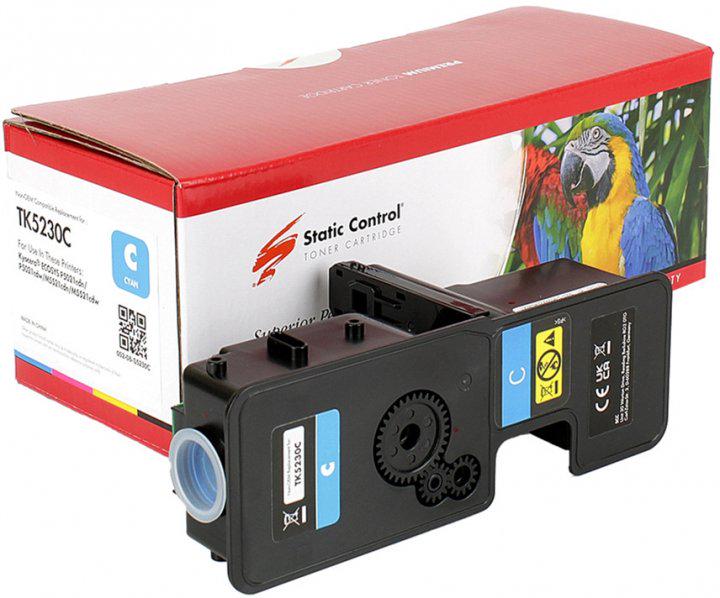 Картридж Static Control Parrot совместимый аналог Kyocera TK-5230C Cyan (002-08-S5230C)