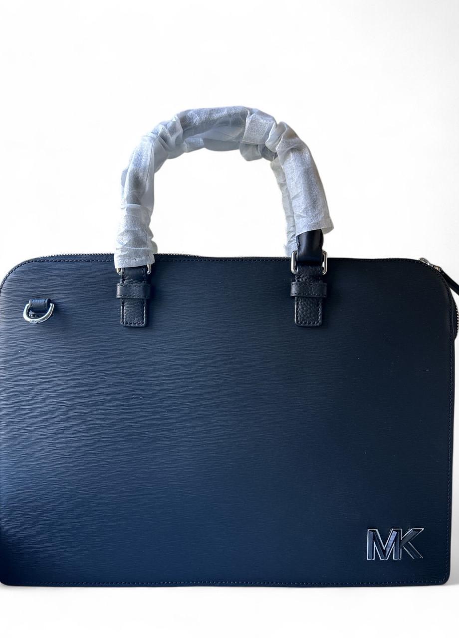 Сумка-портфель унісекс Michael Kors Hudson 33U2MHDA2L Slim Portfolio Brfcse Leather Чорний (2763042516)