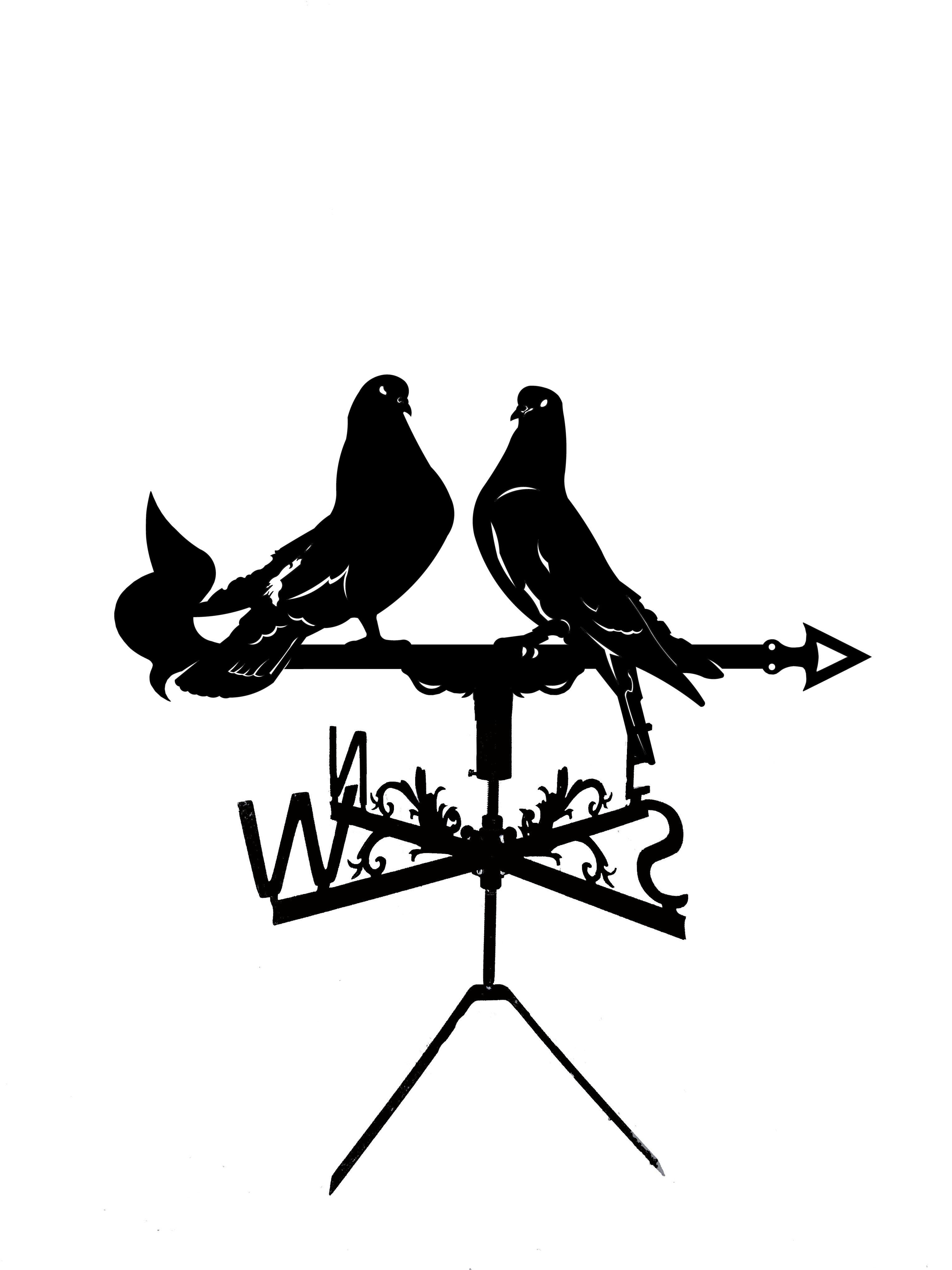 Флюгер на альтанку/колодязь Голуби №2 (27477304)