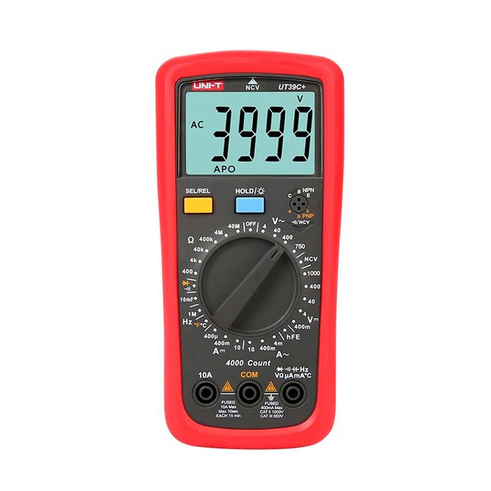 Мультиметр UNI-T UT39C+ вимірювання V A R F C hFE (40833)