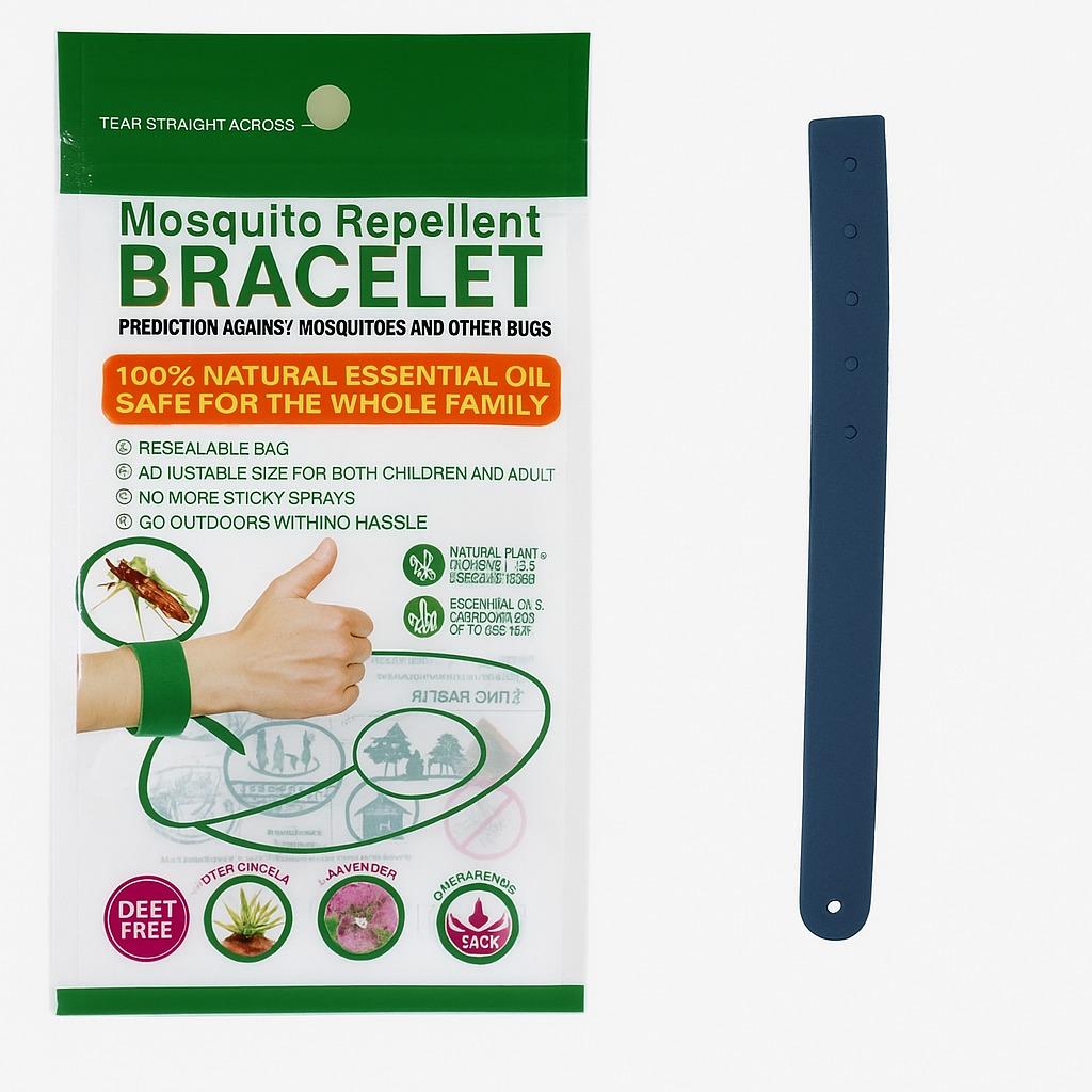 Браслет-репеллент MH-5154 от комаров и насекомых 25х2х0,2 см до 7 дней Браслет-репеллент MH-5154 от комаров и насекомых 25х2х0,2 см до 7 дней