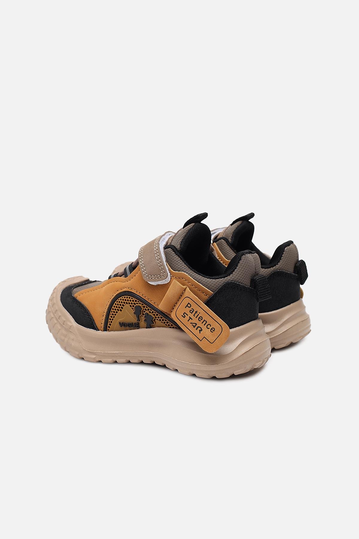 Кроссовки для мальчика ЦБ-00279226 р. 32 Коричневый (SKT001071876) - фото 4 Кроссовки для мальчика ЦБ-00279226 р. 32 Коричневый (SKT001071876) - фото 4