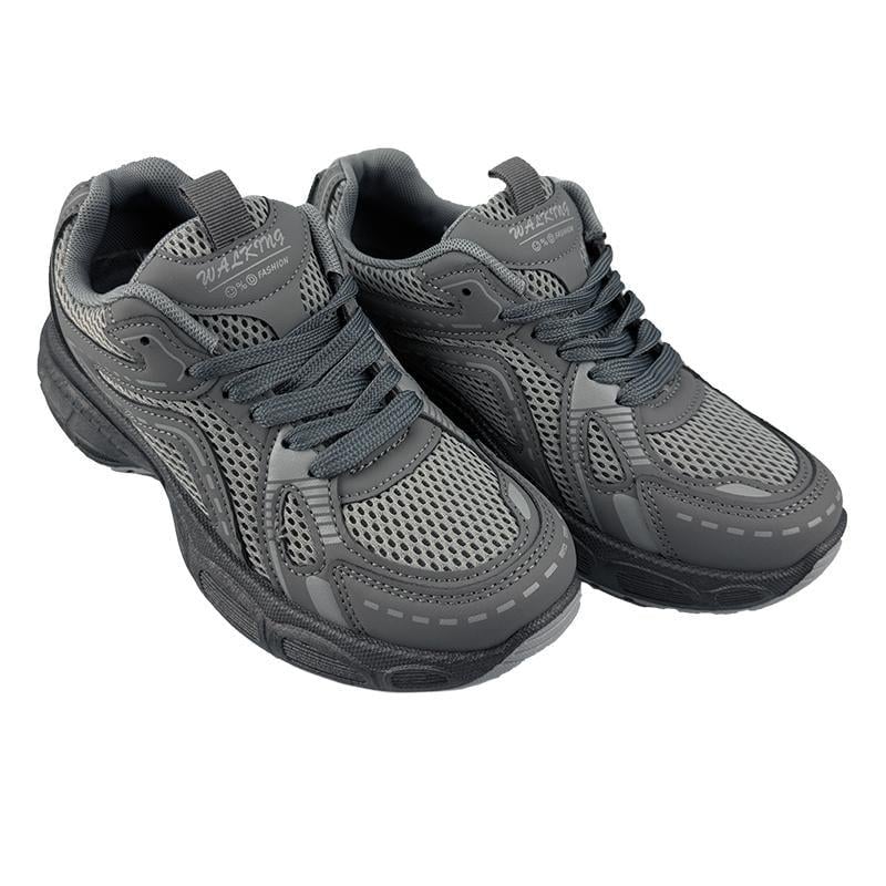 Кроссовки женские сетка 6075-6 p. 40 25,5 см Темно-серый