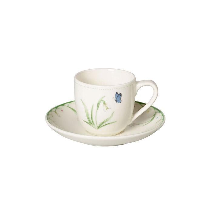 Чашка с блюдцем для эспрессо Villeroy & Boch Colourful Spring фарфор 100 мл (2611434) Чашка с блюдцем для эспрессо Villeroy & Boch Colourful Spring фарфор 100 мл (2611434)