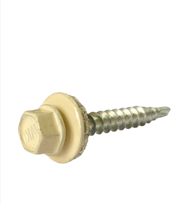 Саморез кровельный по дереву 4,8x35 мм 250 шт. RAL 1015 (090005)