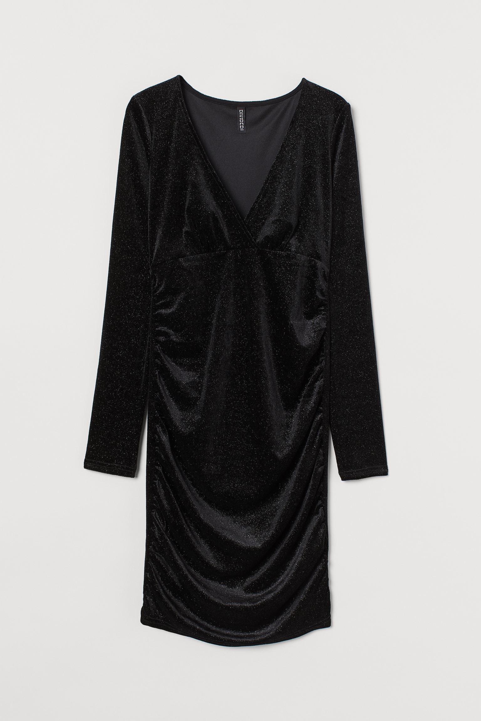 Платье велюр XS Черный (9282542sm) Платье велюр XS Черный (9282542sm)