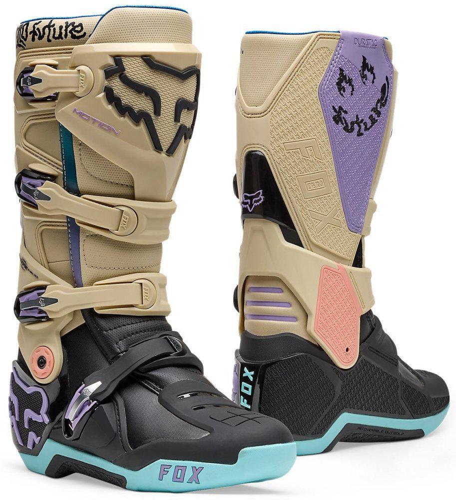 Мотоботы Fox MOTION Boot HELLO FUTURE р. 12/44 Ash (48077)