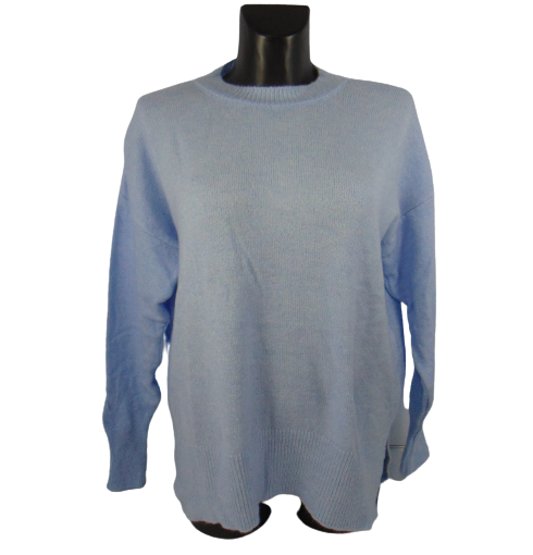 Джемпер жіночий Mixray 6681 oversize Блакитний (1816013586)