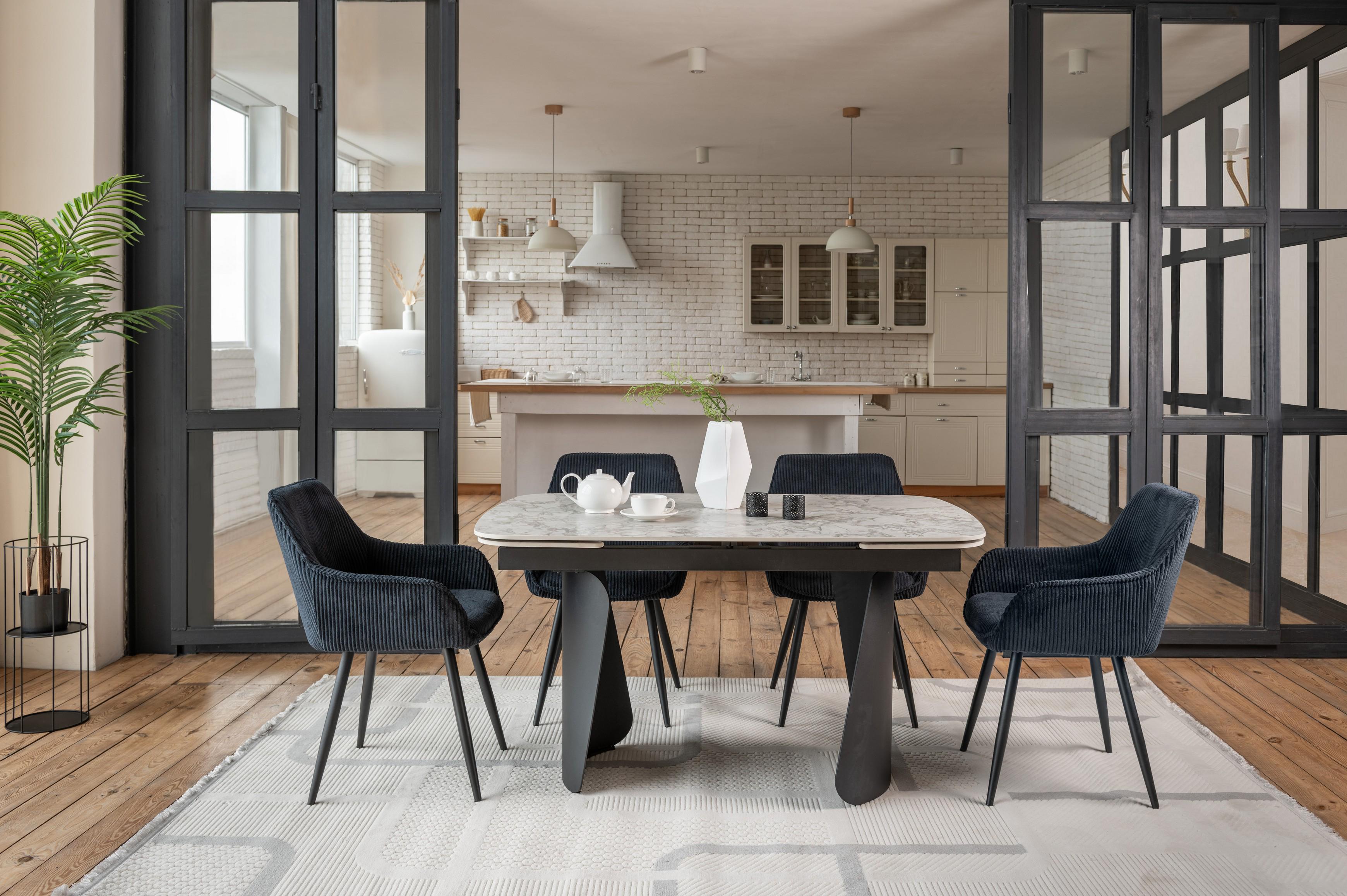 Стілець обідній Vetro Mebel Чорний/Чорний (M-240) - фото 9 Стілець обідній Vetro Mebel Чорний/Чорний (M-240) - фото 9