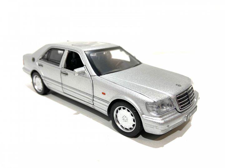 Машинка TK Union Group Mercedes-Benz W140 металлическая открываются двери/капот/багажник 1:32 Серый (41795062)