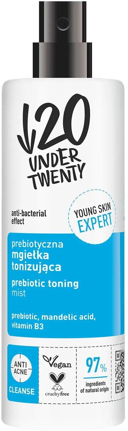 Лосьйон тонізуючий для обличчя Under еwenty рrebiotic тoning Mist 200 мл (18391)