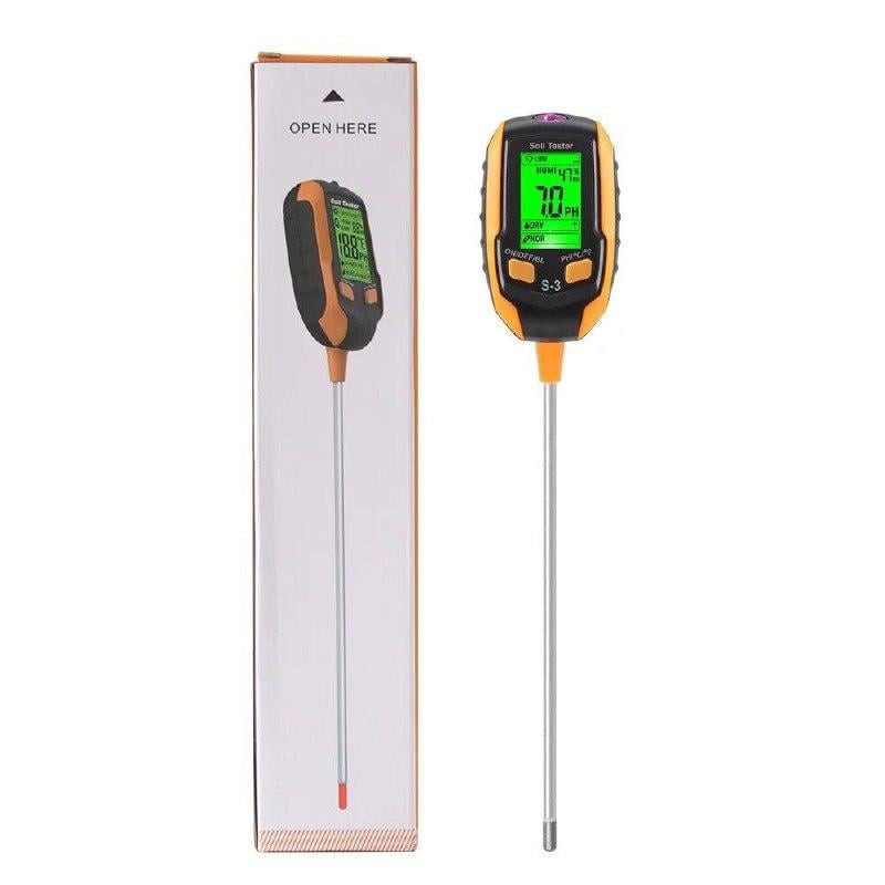 Измеритель грунта/засолка/температуры/света/влажности Yieryi S-3 PH (79778814)