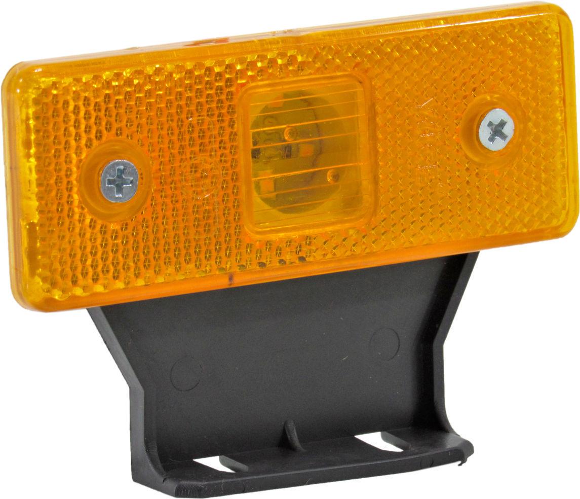Фонарь габаритный универсальный Carmos LED 110х45 мм Желтый