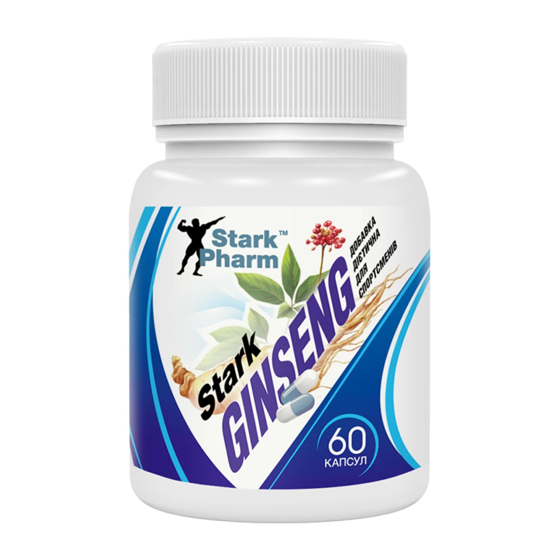 Натуральна добавка Ginseng Strong Extract 60 caps (100-70-0616353-20)