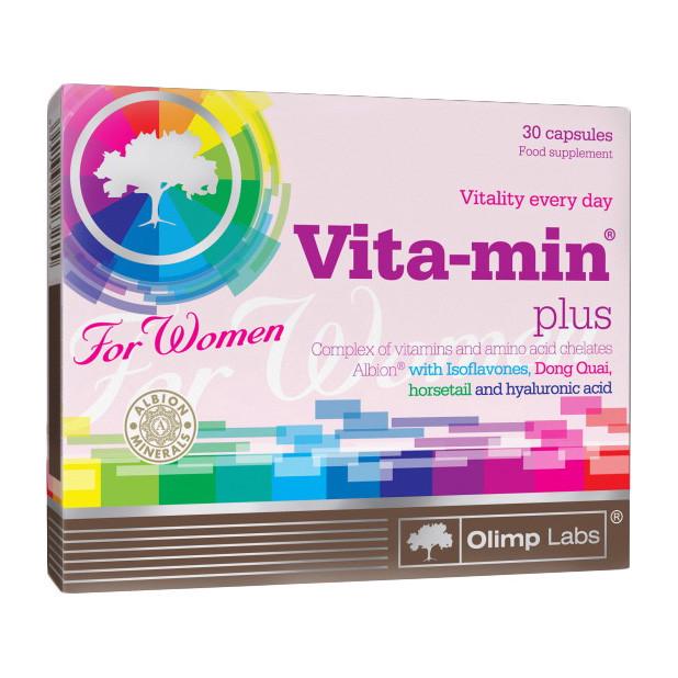 Витамины и минералы для женщин Olimp Vitamin Plus For Women 30 капс. (00155-01)