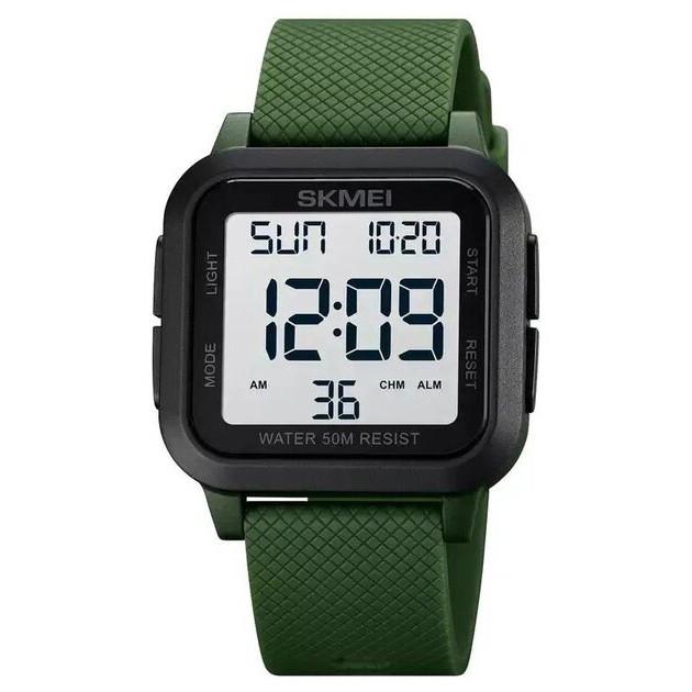 Часы наручные мужские Skmei 1894 Army Green/White (12349)