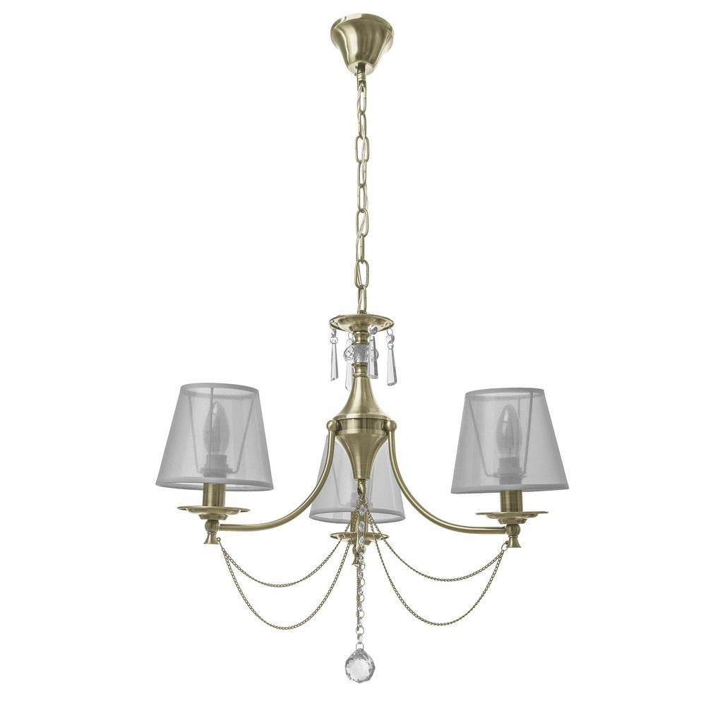 Люстра Brille BKL-669S/3 E14 AB (23-463)